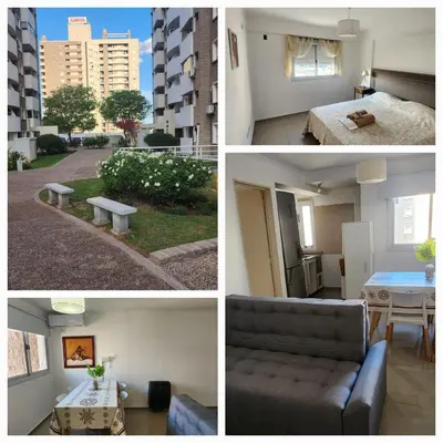 four different views of a apartment and a room at Villasol TOP in Cordoba